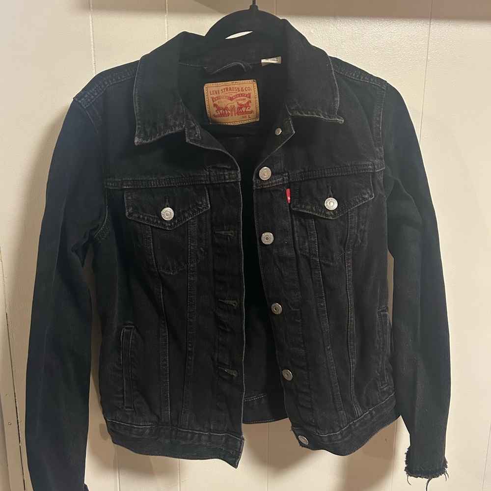 Levi's Denim Jacket with Bow Detail